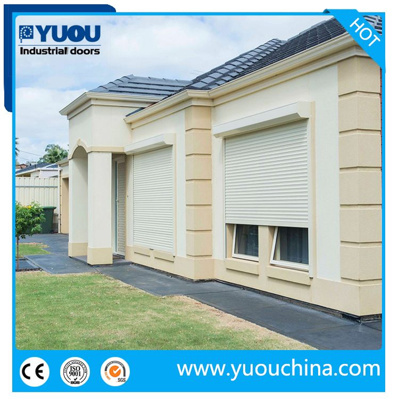 Automatic Rolling Shutter Rolls up Shutter Window