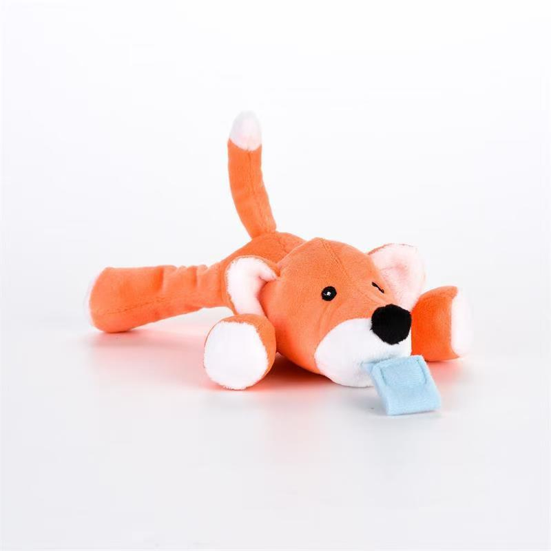 2025 Small Yellow Duck Plush Toy with Baby Silicone Pacifier