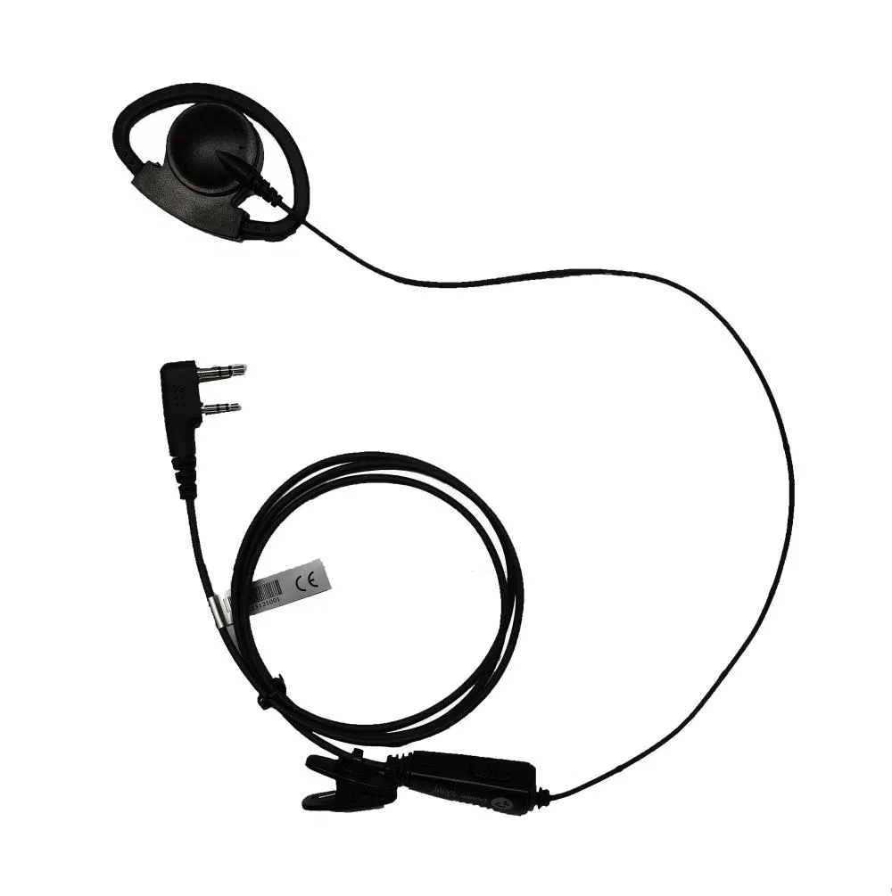 Adjustable Single D Shape Ear Hook Earpiece Suitable for Left/Right Ear