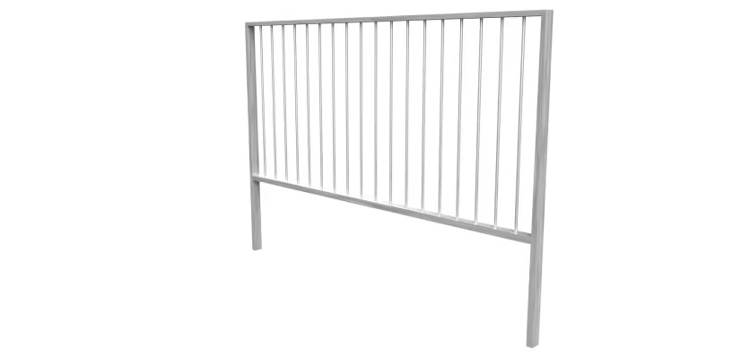 Fast Delivery Galvanized Steel Pedestrian Barrier Guard Rail for The Traffic Safety