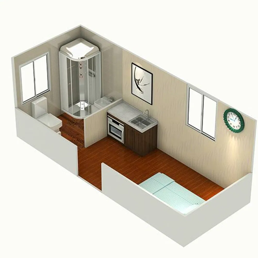 Container House Movable Prefabricated House for Villa Office Public Toilet