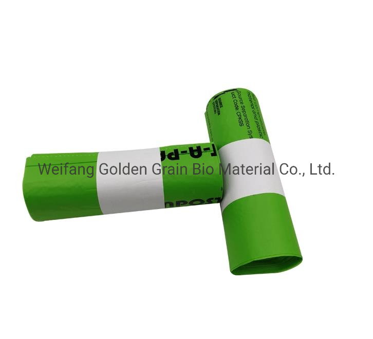 100% Biodegradable and Compostable Garbage Bags, Kitchen Waste Trash Bags & Bin Liners