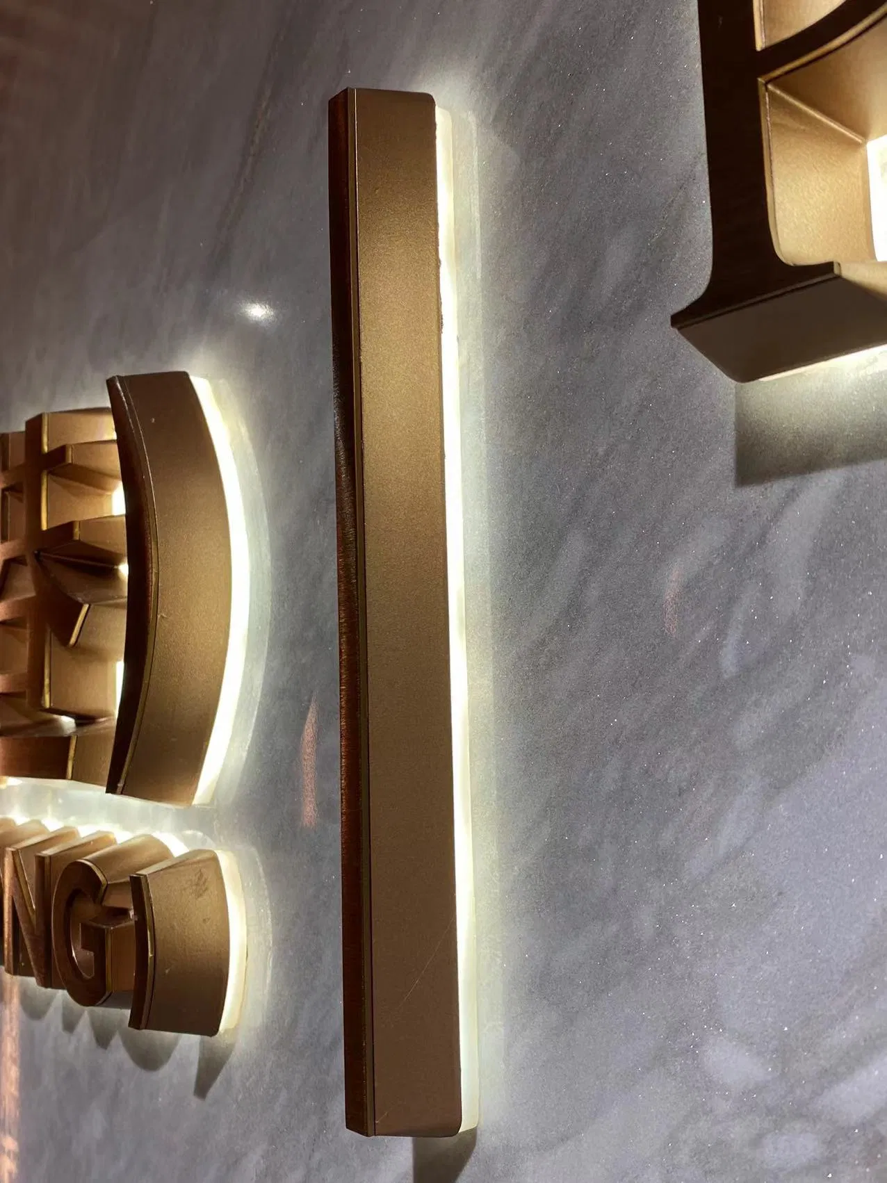 Custom Advertising Sign Featuring Durable 3D Metal LED Sign Letters