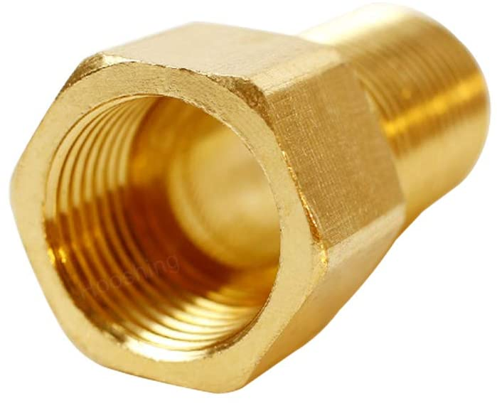 40mm 50mm 60mm 100mm Brass Pipe Fitting 1/2" Female Male Pipe Connector Hex Bushing Adapter Nipple Extension