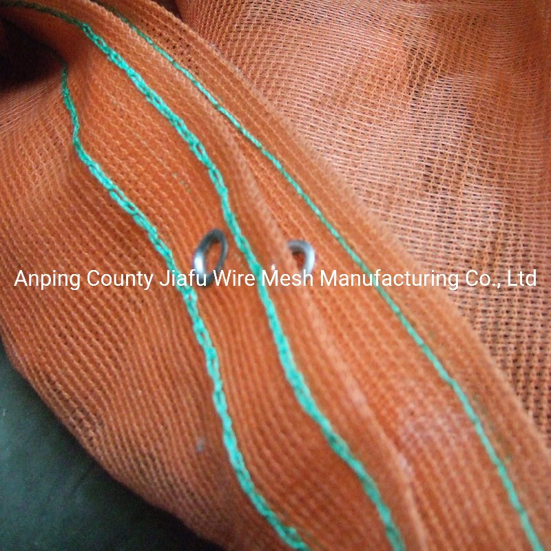 Safety Net to Prevent The Construction Materials to Fall Down From Higher Places