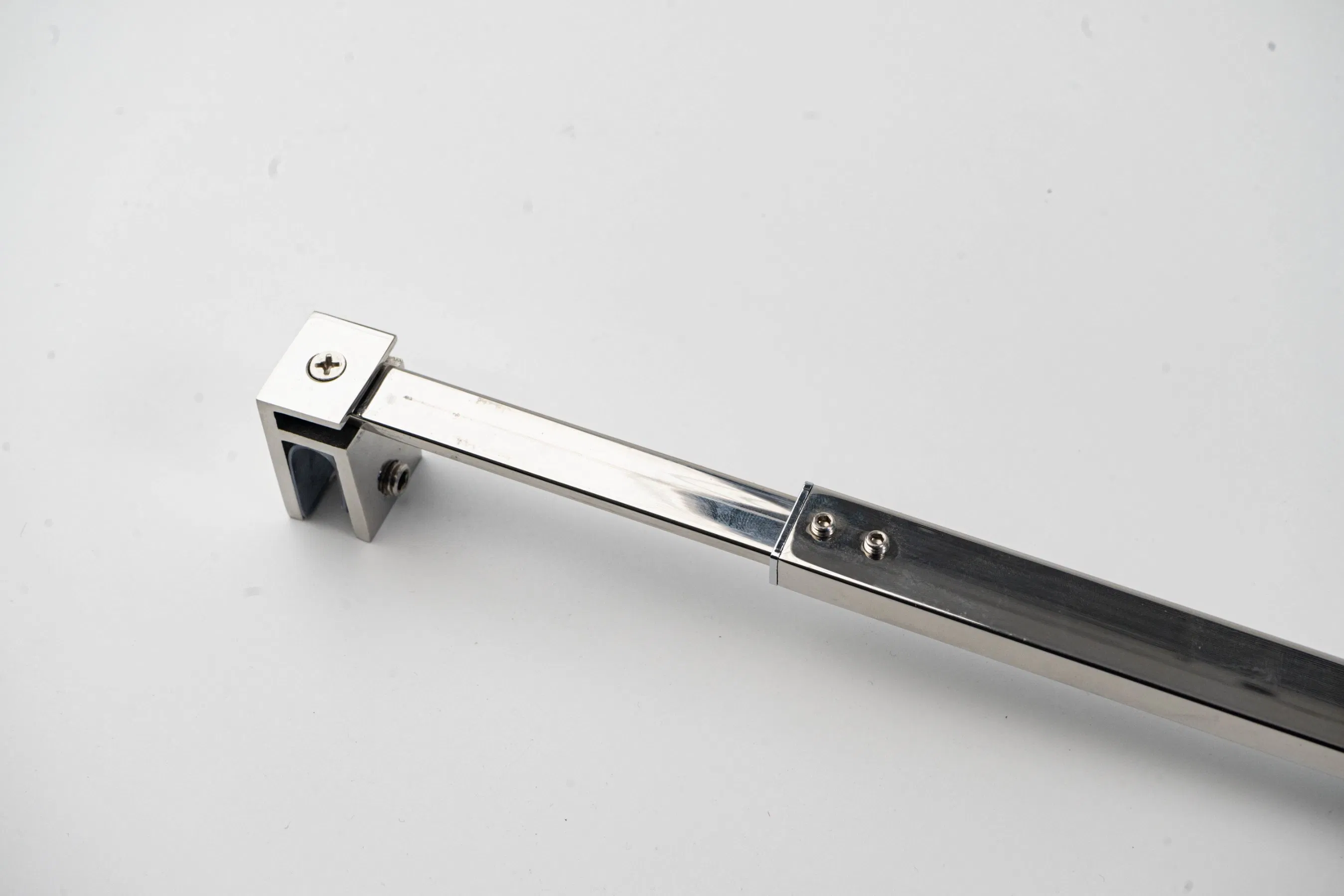 Hydrorelax Support Bar Support Arm for Fixed Frameless Shower Rod