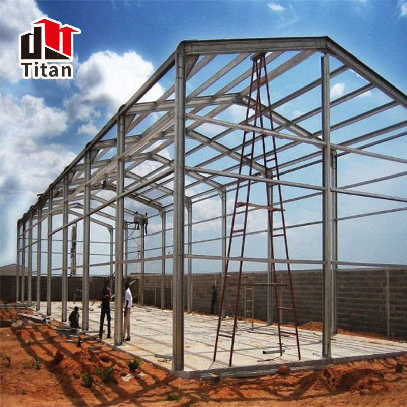 Commercial Rental Cargo Storage Logistics Steel Structure Warehouse