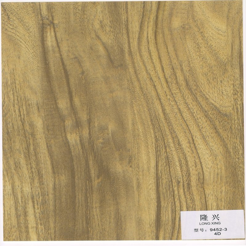 Factory Supply PU Decorative Paper Furniture Chipboard Finish Foil Paper