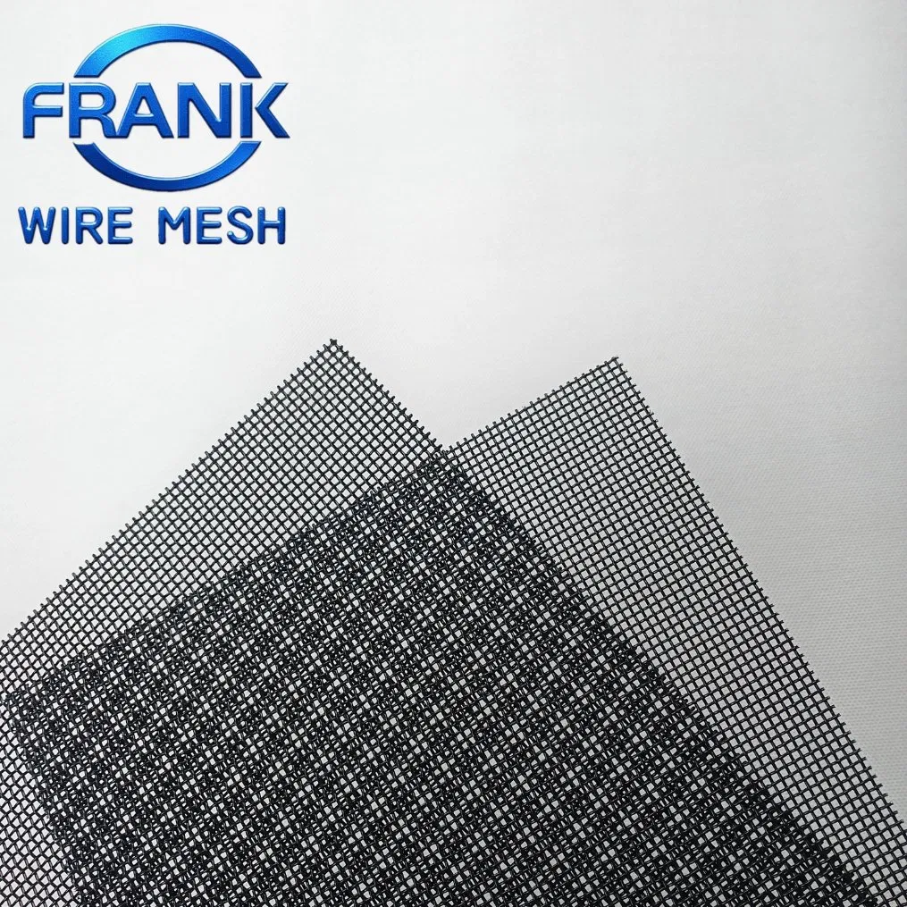 Customized Black Powder Coating 304 316 Stainless Steel Anti Theft Security Screen Used on Restaurant