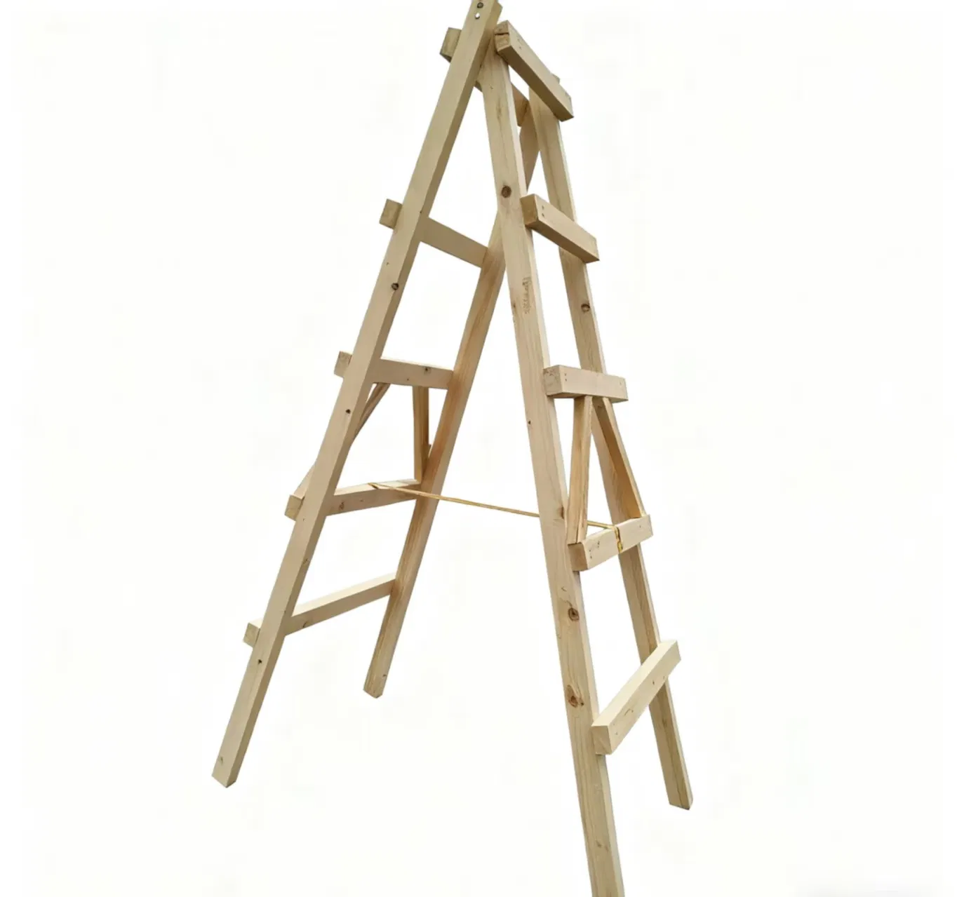 Household Wooden Ladder Multi-Functional Climbing Ladder Special Ladder for Wood Electrical Engineering