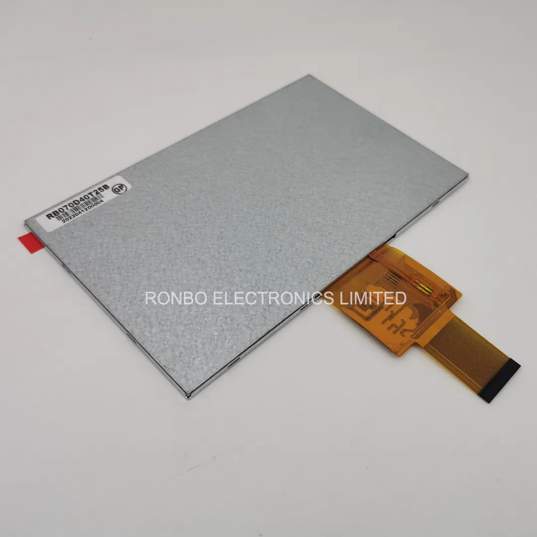 Customized 7.0 Inch 800X480 Touch Screen LCD Display RGB 40pin LCD Display