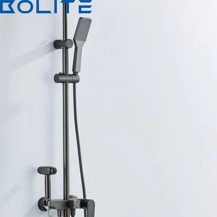 Wall Mounted Bathtub Faucet Bathroom Washing Mixer Multifunctional Color Bathtub Shower Faucet