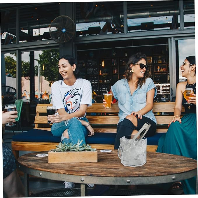 Wholesale Summer Acrylic Ice Buckets Plastic Ice Bucket Beverage Tubs