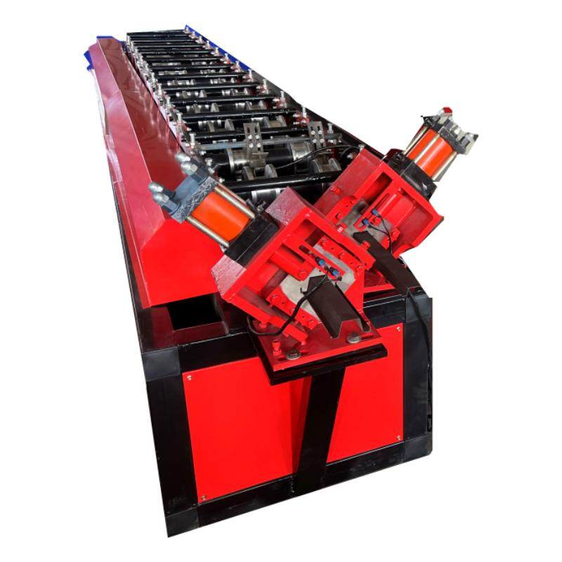 Drywall Metal Stud and Track Furring Baffle Ceiling Aluminum Light Gauge Steel Keel Profile Framing Metal Hat Channel Shape Stud and Track Roll Forming Machine