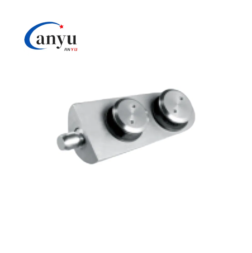 Stainless Steel Glass Hardware Fitting Over Panel Connectors Pivots Glass Hardware