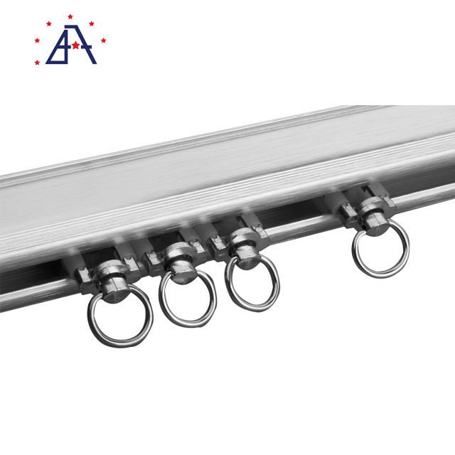 28mm 35mm Curtain Rod Wholesale Custom Aluminum Curtain Rods Double Rod and Track Curtain Rail Rod