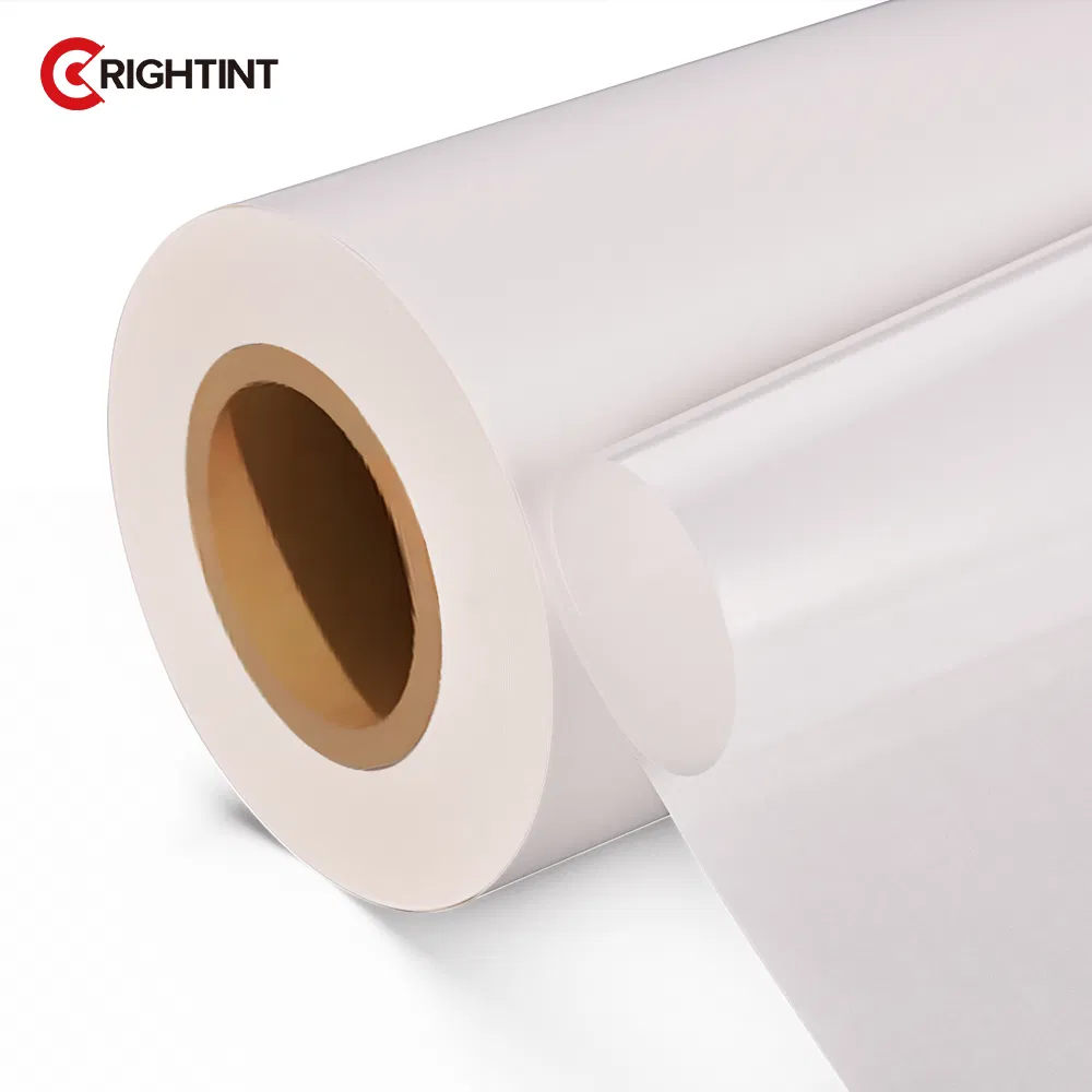 UV inkjet rollo jumbo pet adhesive sticker material de papel label Manufacture