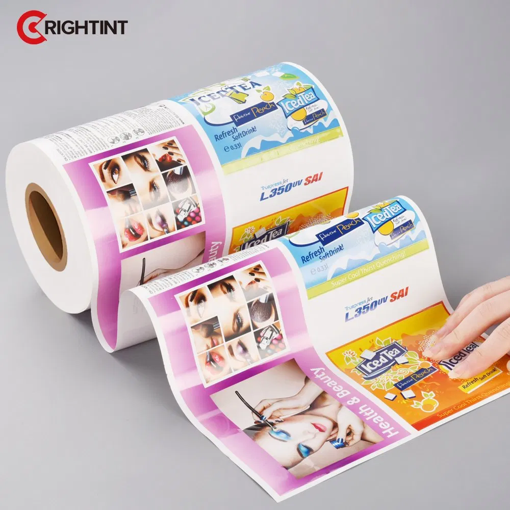 Glossy White BOPP Label Stock for UV Inkjet Beverage Bottle Roll