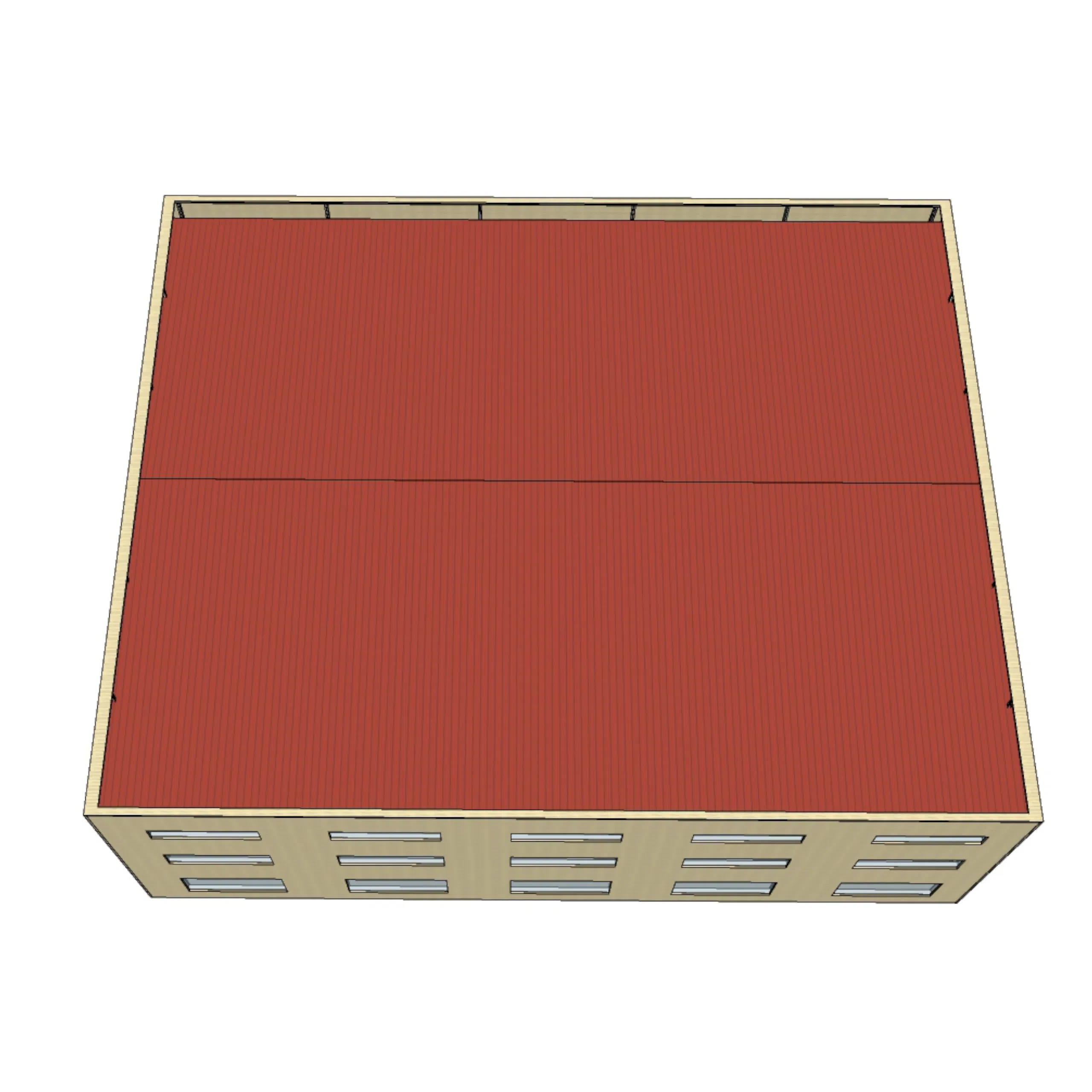China Wholesale Customized ISO CE Steel Structure Building Material of Prefabricated Mid-Size Light Metal Steel Structure Factory Workshop with Crane Beams