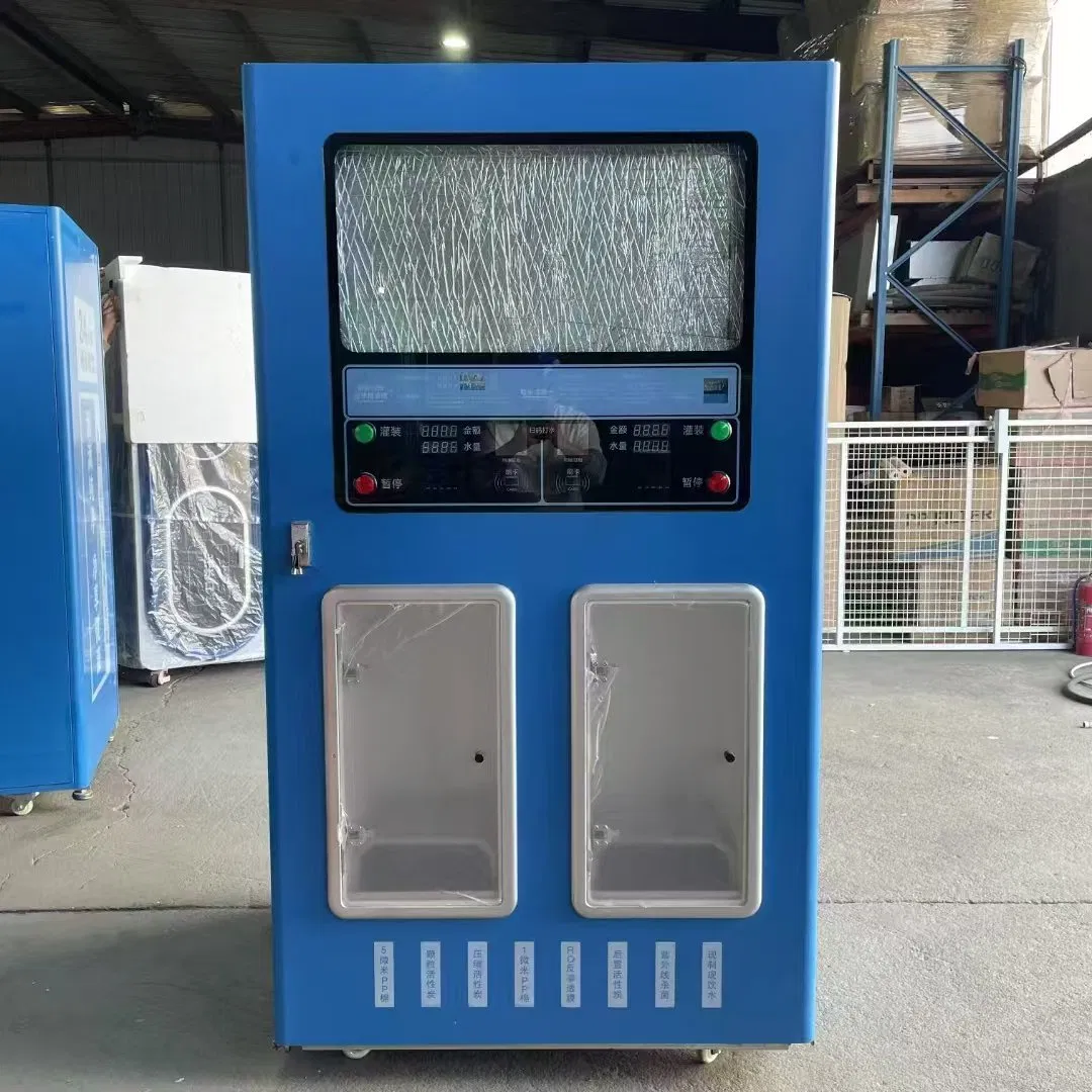 13 Stages Filtration Supports Coin Insertion, Qr Code Scanning Payment, Outdoor Commercial Water Vending Machines