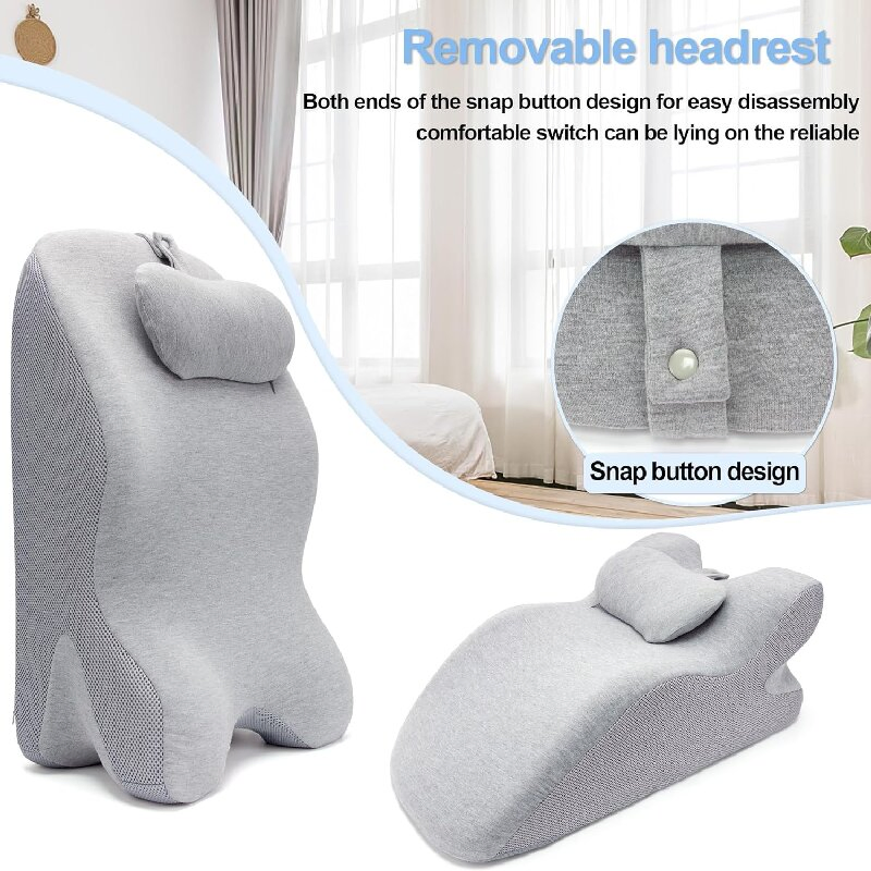 Wholesale Body Support Face Down Massage Pillow Ergonomic Bed Wedge Pillow
