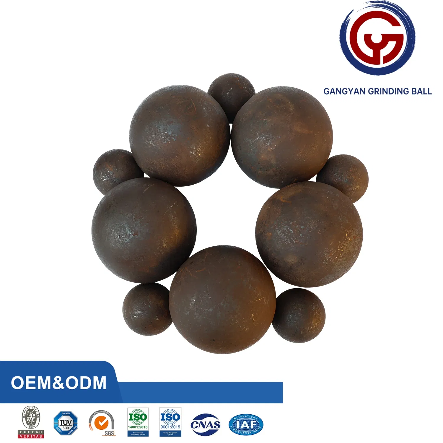 Unbreakable Forged Steel Balls and Hot Rolling Ball for Mine