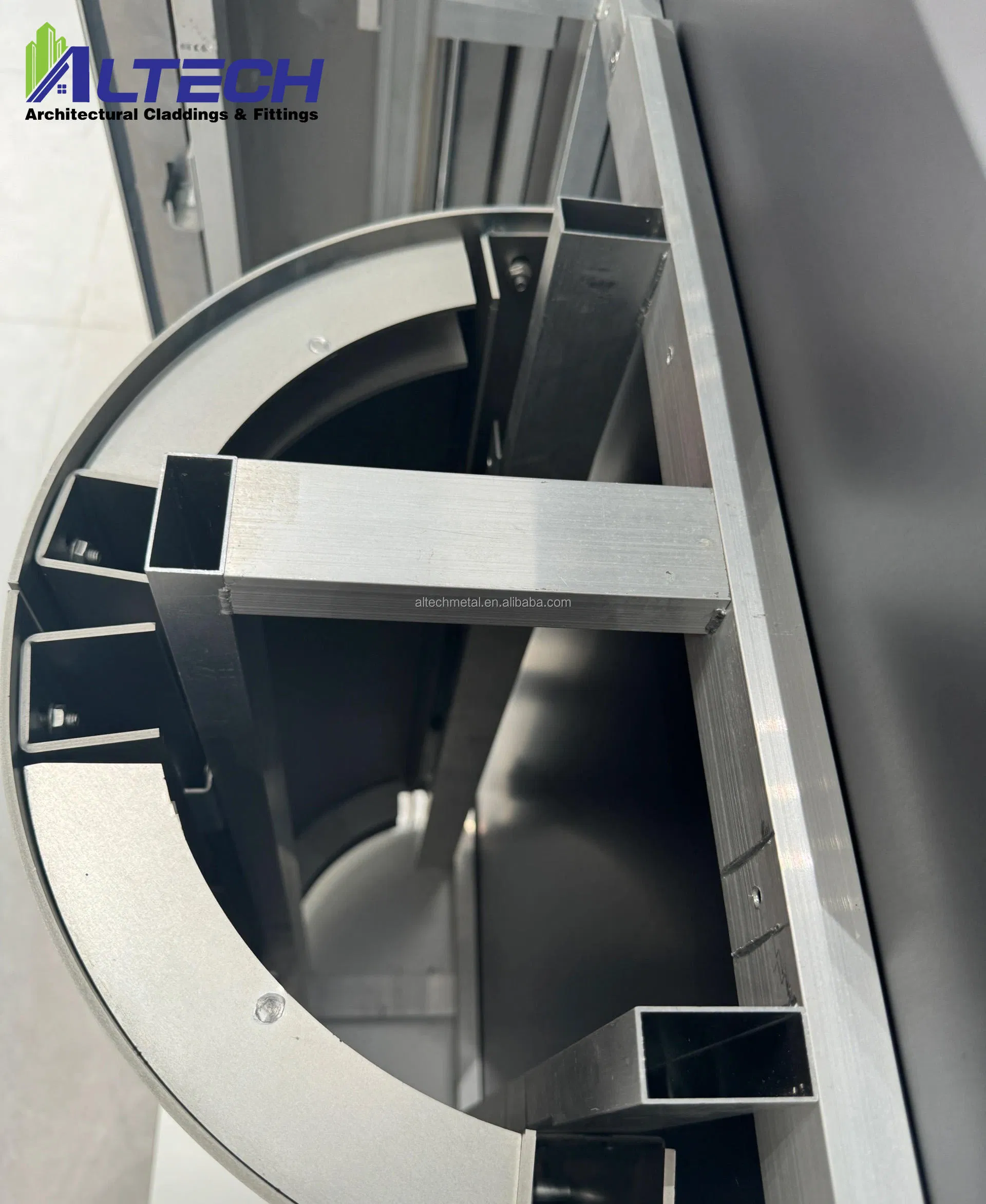 Modern Design Anodize Solid Aluminum Panel External Decorative Materials Exterior for Mall/Villa/Building Wall