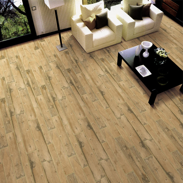 Керамическая плитка 600x600 мм с принтом под дерево