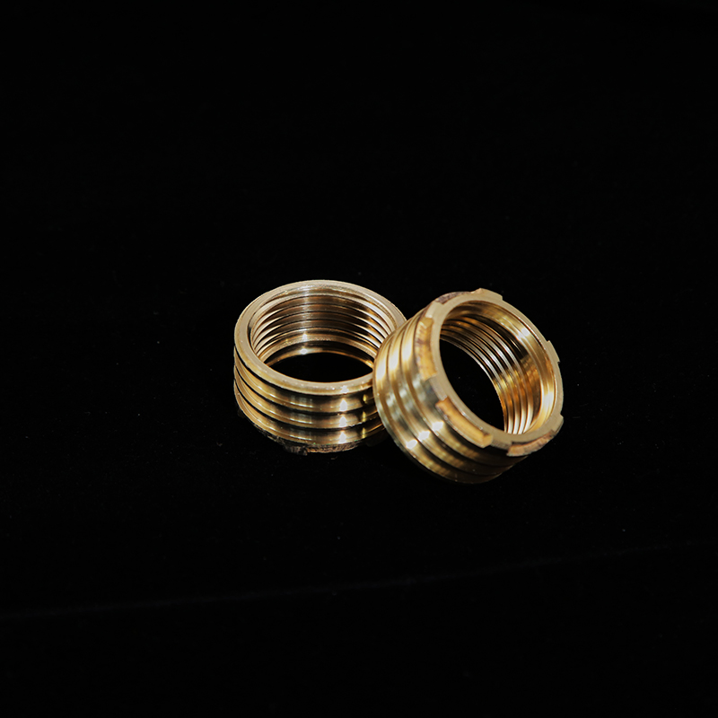Brass Color Male Thread Insert for PPR Plastic Pipe Fittings From Chinese Manufacturer with Gold Plating