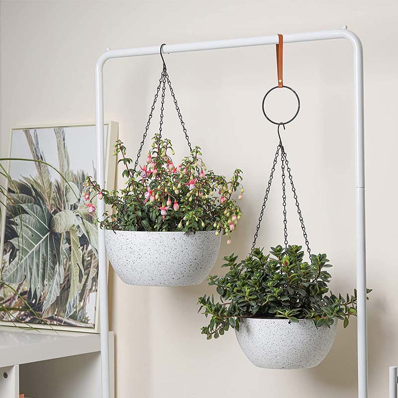 Горшки подвесные пластиковые большие для растений