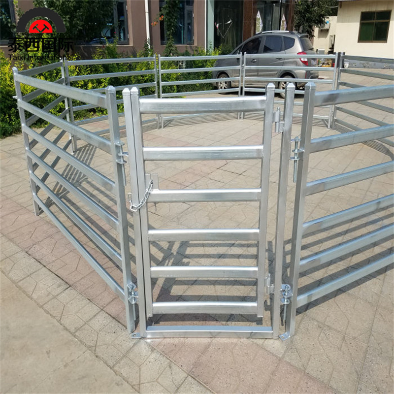 Farm Used Galvanized Iron Metal Cattle Horse Yard Panel Livestock Panels