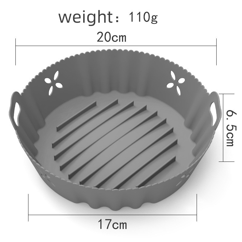 Food Safe Easy Cleaning High Quality Silicone Customizd Air Fryer Liner