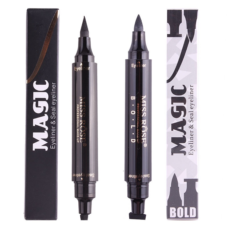Seal Eyeliner One Eyeliner and One Eyeliner Tail Seal, Long Lasting