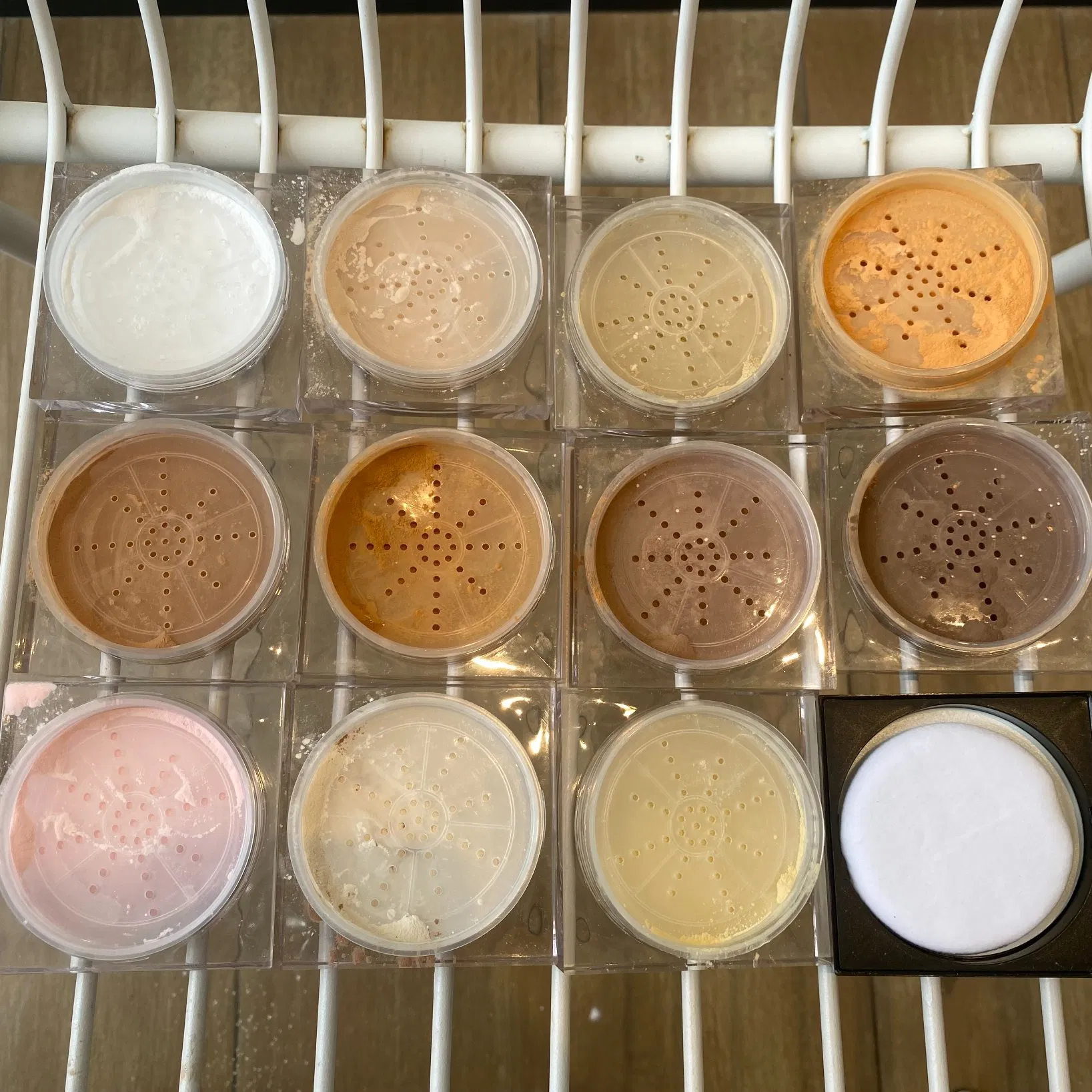 Loose Setting Powder Private Label Matte Shine Finish Waterproof Mineral Brighten Foundation Powder Face Makeup