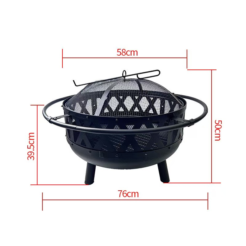 Outdoor Fire Pit, High-Quality Outdoor Barbecue Heating Fire Pit