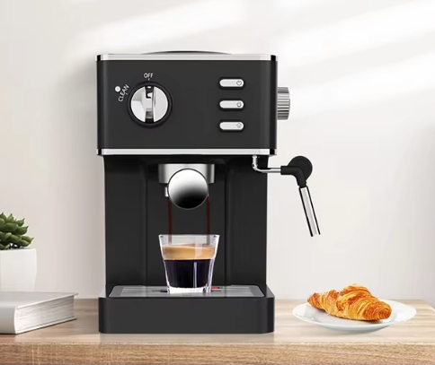 Semi-Automatic Pressure Type Standard Steam Electric Espresso Smart Coffee Makers Machines