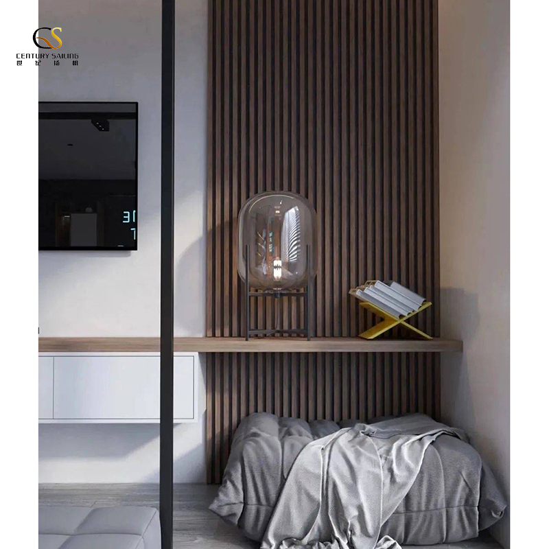 3D Wooden Cladding Plastic Wall Panel WPC Home Decoration Wall Panel