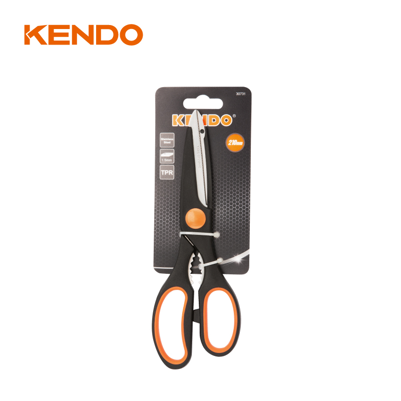 Stainless Steel Blade Household Scissors for Durability and Safe Handling 205mm / 8-1/4"