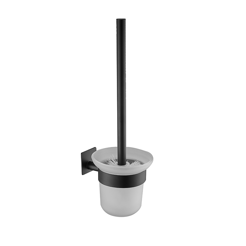 Комплект фурнитуры для ванной Qishi Matte Black, 4 предмета