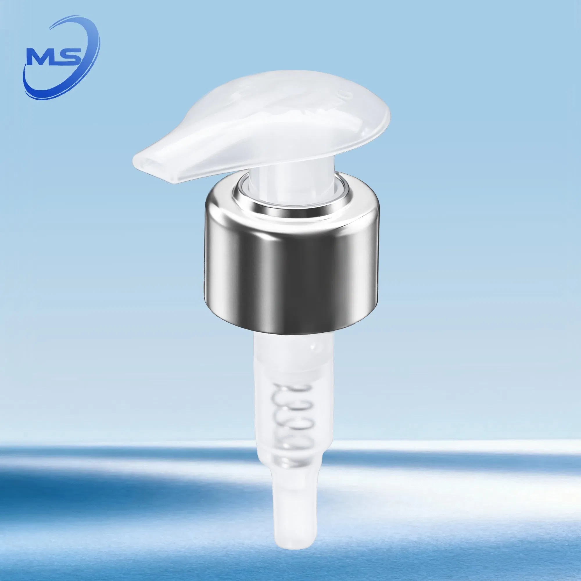 Premium Gold/Silver Aluminum Lotion Pump with Luxurious Closure Design