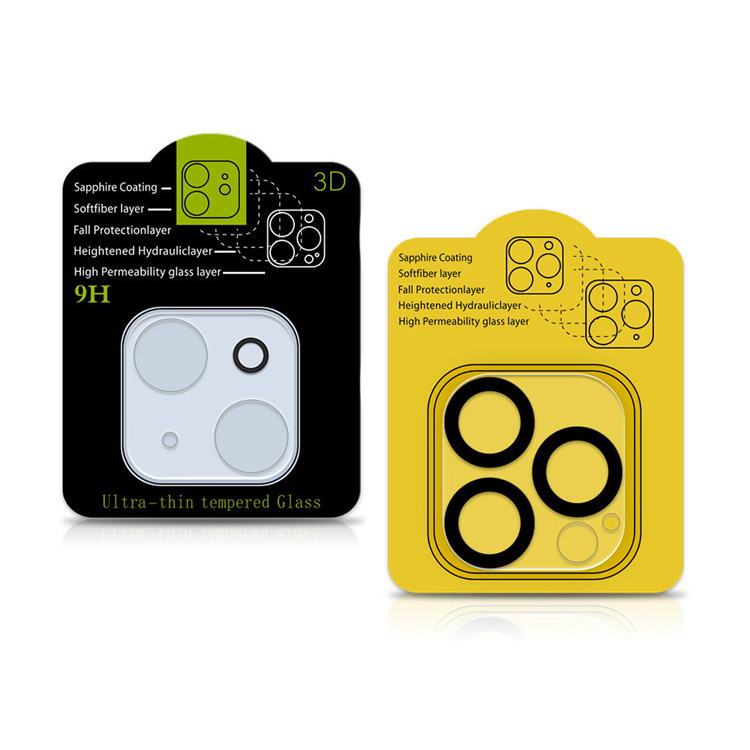 3D Camera Lens Protector Film for iPhone 16 Transparent Tempered Glass Lens Cover
