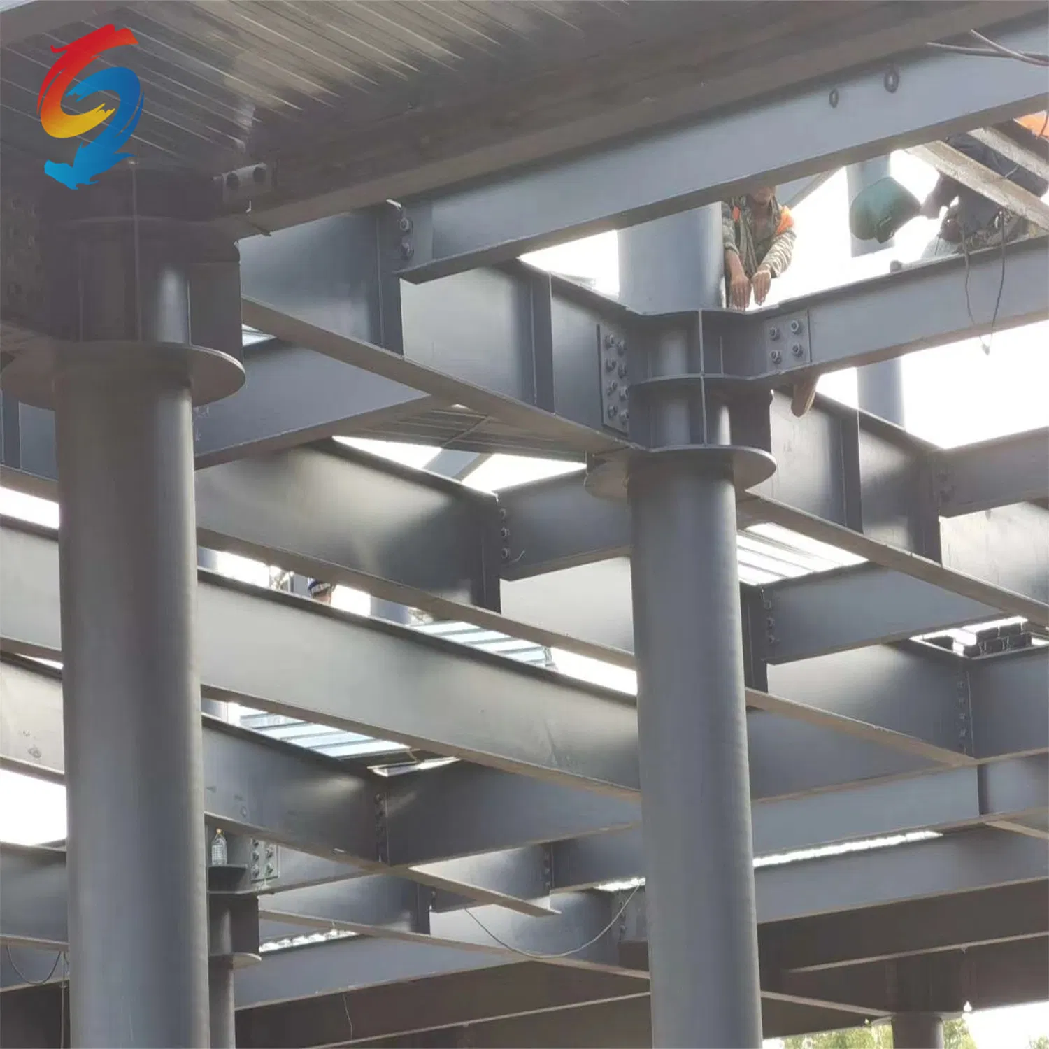 Peb Steel Structure Showroom Prefab Steel Exhibitions with Beauty Appearance Modern Design