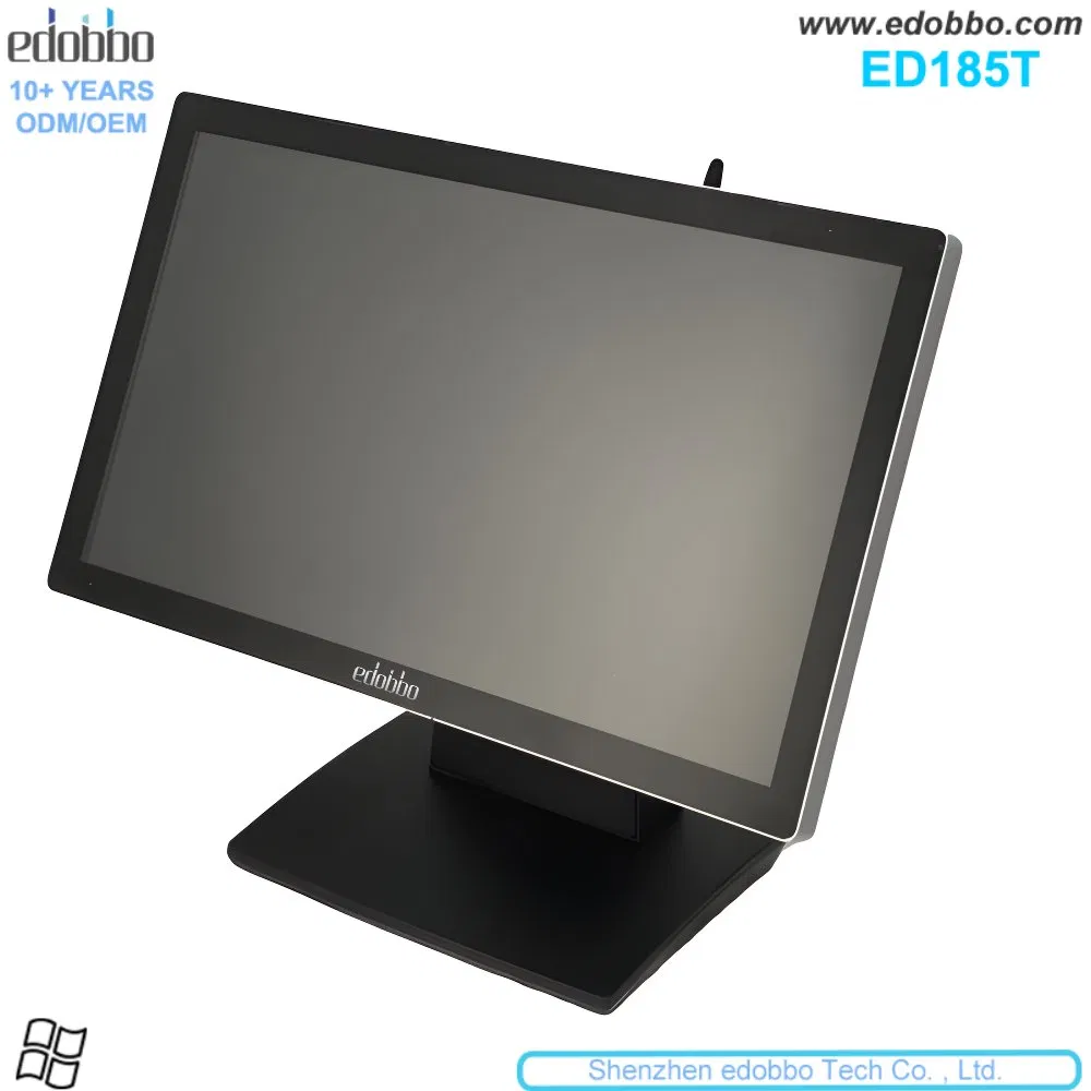 Windows POS Terminal Edobbo18.5-Inch Restaurant POS System All-in-One Touch-Screen POS System for Supermarket