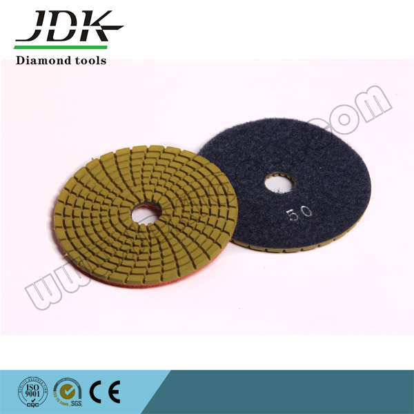 Гибкие алмазные полировальные круги 100мм для мрамора и гранита