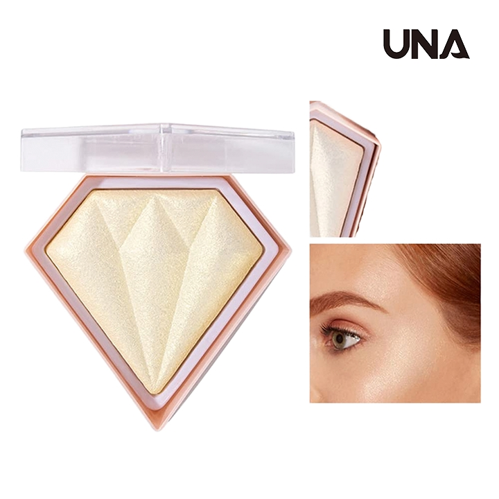 Wholesale Vegan Diamond Highlighter Blush Shimmer Long-Lasting Fairy Facial Contour Corrector Private Bronze Powder Highlighters