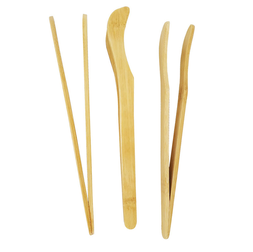 Eco-Friendly Bamboo Bread Tongs, Bamboo Bread Clip