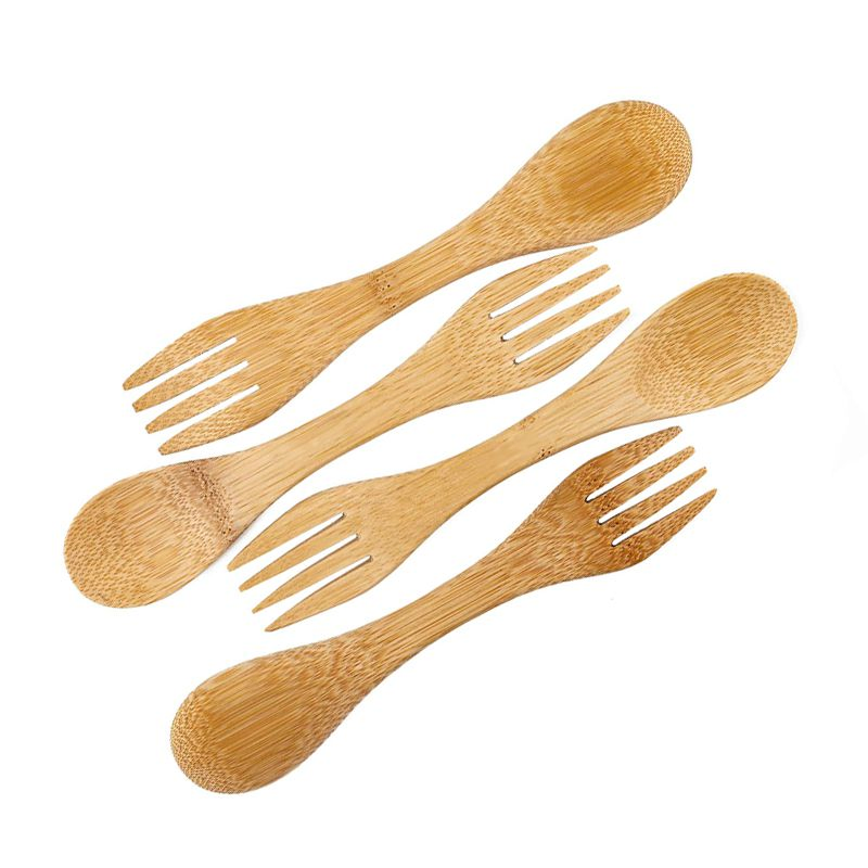 Eco-Friendly Reusable Bamboo Cutlery Set