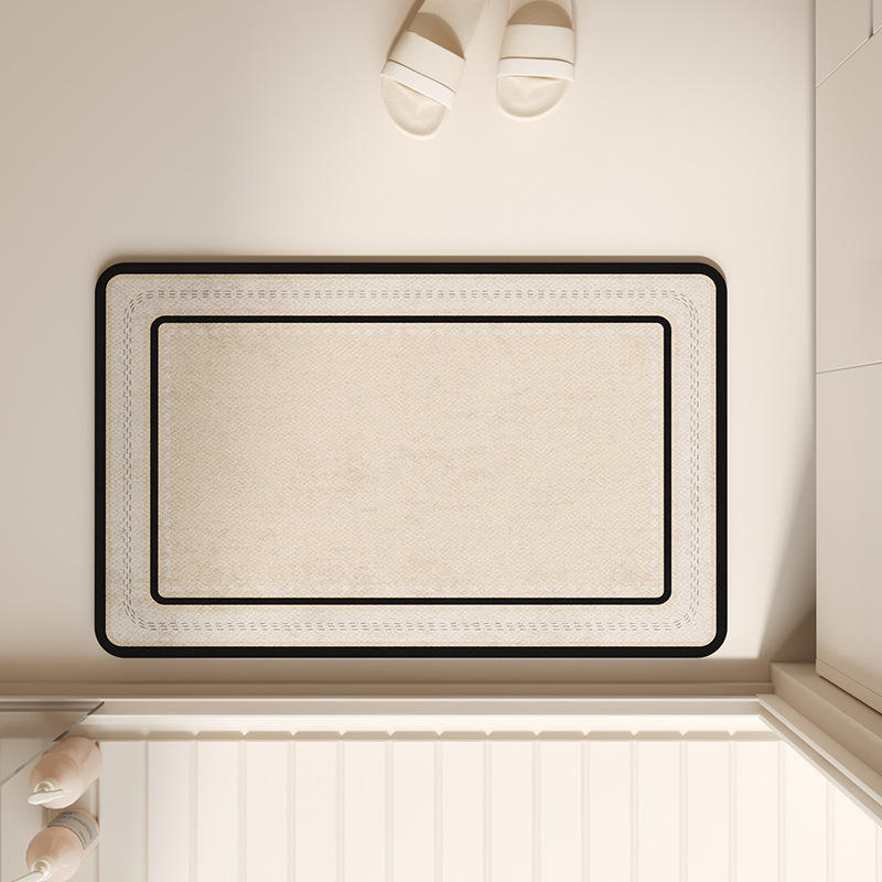 Customizable Bathroom Mats Soft Rubber Non-Slip Shower Mats Residential Bath Mat Luxury Bathrooms