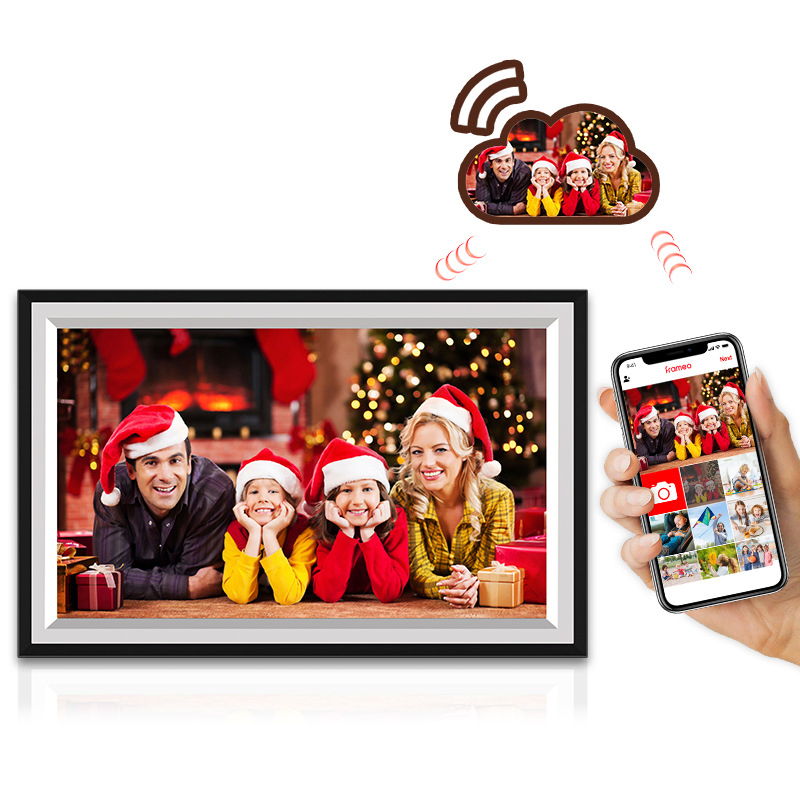 15.6-Inch Smart Cloud Frame Digital High-Definition Electronic Touch Screen Frameo Photo Frame
