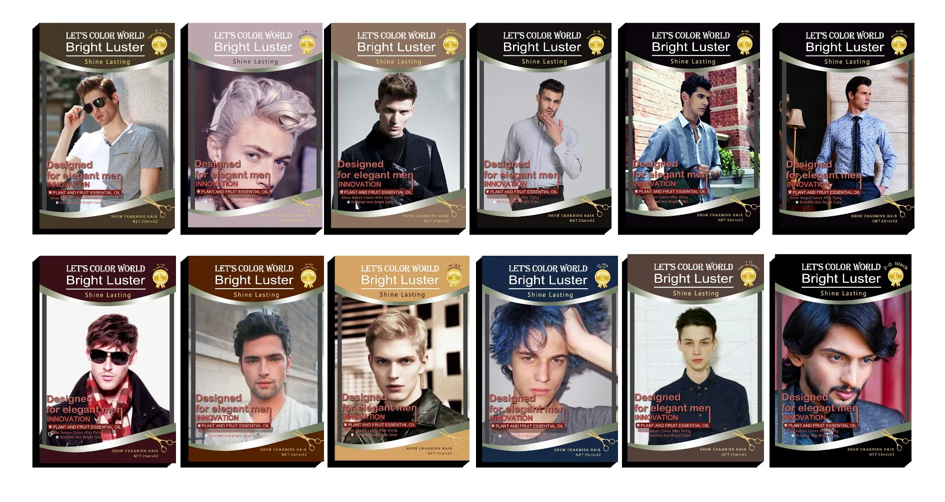 Professional Supplier Ammonia Free Organic Hair Dye Brands White Hair Dye Wholesale